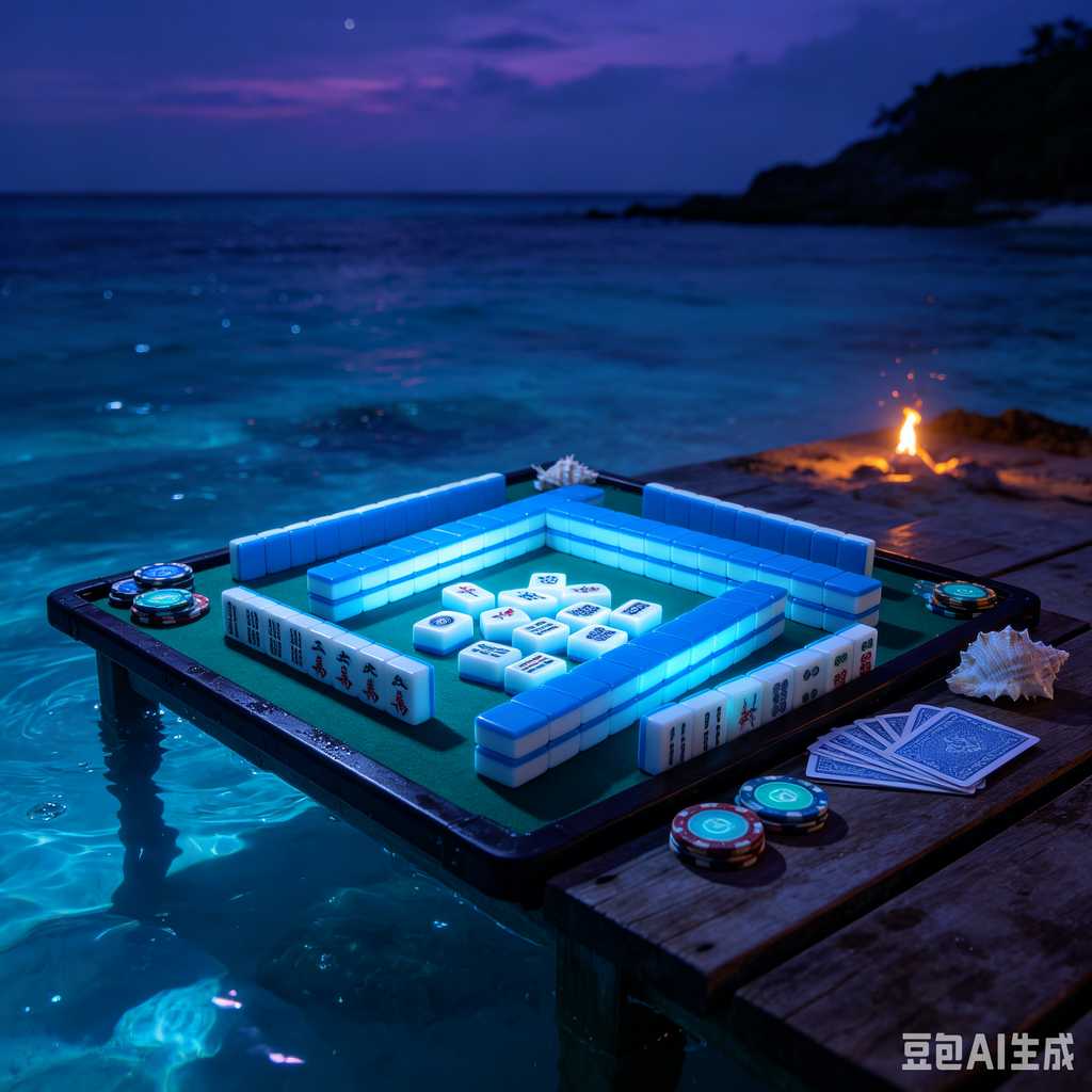 simulated ivory mahjong set