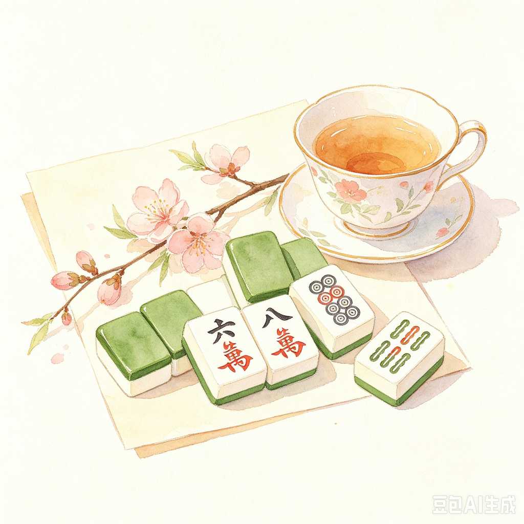 relaxing mahjong game set
