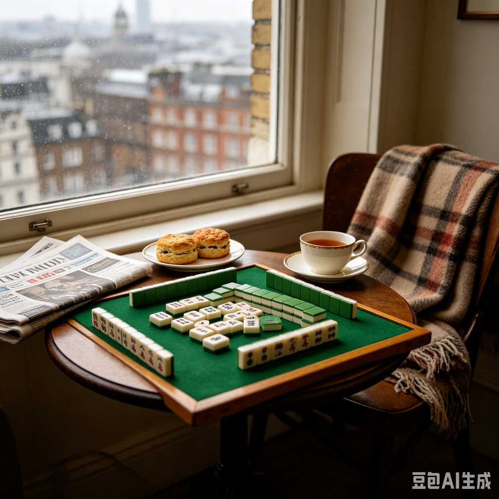 modern mahjong set